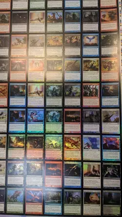 Magic MTG Uncut Sheet of FOIL Common Cards - MTG Journey into NYX - See Photos - Image 4