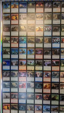Magic MTG Uncut Sheet of FOIL Uncommon Cards - MTG Journey into NYX - See Photos - Image 2
