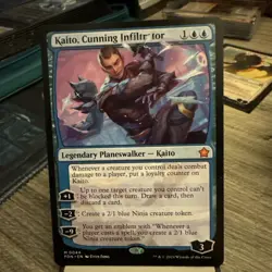 Kaito, Cunning Infiltrator - Foundations - Regular - NM - MTG - Image 1