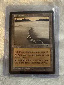 MTG Magic the Gathering Salt Flats (324/350) Tempest NM+++ - Image 3