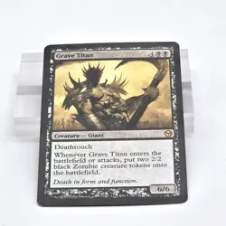 Magic The Gathering Grave Titan MTG Core Set 2012 Mythic Rare Giant Creature Car - Image 3