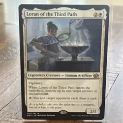MTG Loran of the Third Path NM-Mint The Brothers' War MTG BRO 012 NM - Image 1