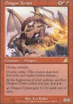 1x Dragon Tyrant Moderate Play MTG Magic - Kid Icarus - - Image 1
