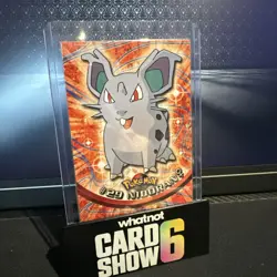 Topps Pokemon 29 Nidoran Black Label NM - Image 1