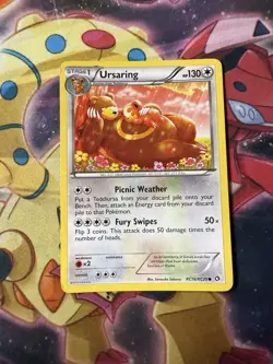 Ursaring - RC16/RC25 - Common LP, English Pokemon Legendary Treasures - Image 1