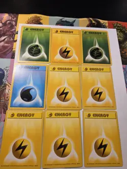 vintage Pokemon TCG Wizards of the Coast Energy cards Lot Of 35 - Image 1