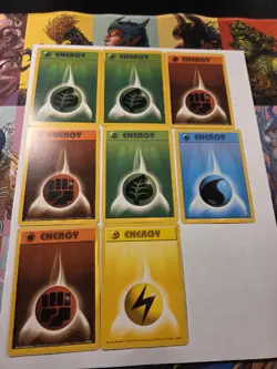 vintage Pokemon TCG Wizards of the Coast Energy cards Lot Of 35 - Image 4