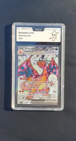 Carte Pokemon Dracaufeu EX Full-Art 056 - Promo - FR - PCA 9,5 - Image 1