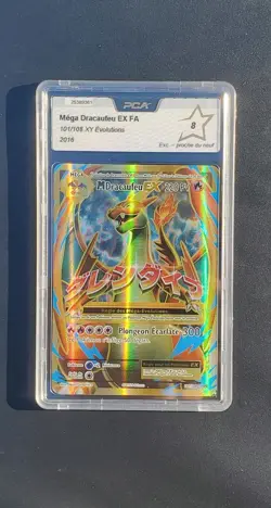 Carte Pokemon Mega Dracaufeu EX Full-Art 101/108 - XY Evolutions - FR - PCA 8 - Image 1