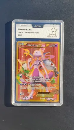 Carte Pokemon Mewtwo 164/162 Secrete Full-Art - Impulsion Turbo - FR - PCA 9 - Image 1
