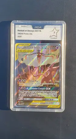 Carte Pokemon Mentali et Deoxys GX Full-Art SM240 - Promo - FR - PCA 7 - Image 1