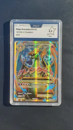 Carte Pokemon Mega Dracaufeu EX Full-Art 101/108 - XY Evolutions - FR - PCA 9,5 - Image 1
