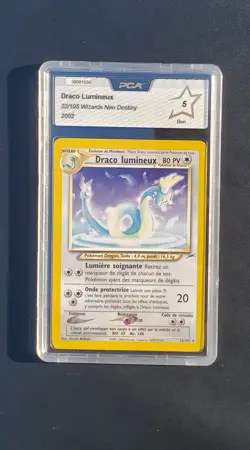Carte Pokemon Draco Lumineux 22/105 - Neo Destiny - FR - PCA 5 - Image 1