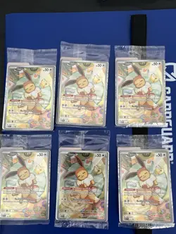 Pokemon Promo Lot of 6 Eevee Prismatic 173, Sealed! - Image 1