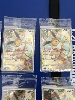 Pokemon Promo Lot of 6 Eevee Prismatic 173, Sealed! - Image 3