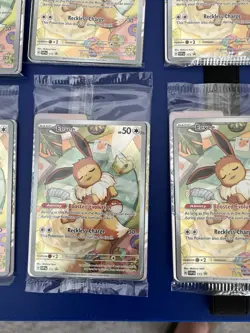 Pokemon Promo Lot of 6 Eevee Prismatic 173, Sealed! - Image 5