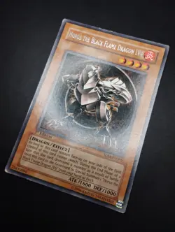 YUGIOH 2004 | HORUS THE BLACK FLAME DRAGON LV4 | SOD-EN006 | 1ST EDT | VG (MP) - Image 3