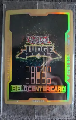 Yugioh Rainbow Hieroglyph Judge Field Center UNUSED SEALED - Image 1