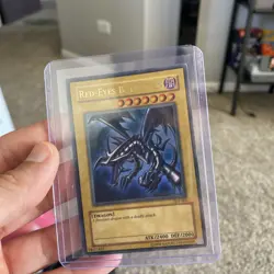 Red-Eyes B. Dragon LOB-070 The Legend of Blue Eyes White Dragon Yugioh Card Lp- - Image 1