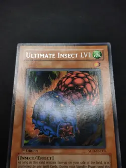 YUGIOH 2004 | ULTIMATE INSECT LV1 | SOD-EN005 | 1ST EDT | VERY GOOD | RARE - Image 5