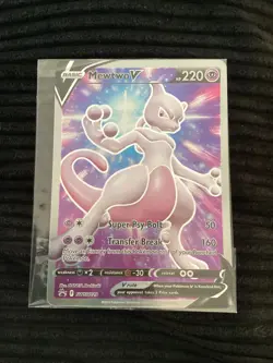 Mewtwo V SWSH229 SWSH: Sword & Shield Promo Cards Holo - Image 1