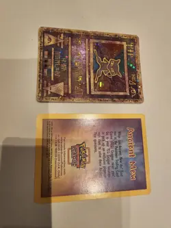Ancient Mew Pokemon Card Movie Promo good condition - Image 1