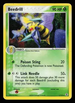 Beedrill 1/112 Holo Rare EX FireRed & LeafGreen Pokemon Card - Image 1