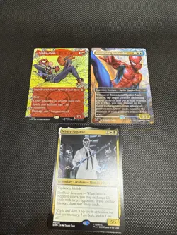 Magic The Gathering - Marvel's Spider-Man 3 Card Lot 2 Rares 1 Mystic 0315 - Image 1