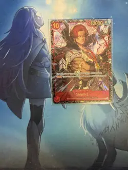 Shanks OP09-004 One Piece TCG 2025 Regional Top 8 Prize Card English SEALED - Image 1