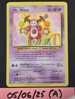 Mr. Mime 013/034 CLB NM Trading Card Game Classic Holo Pokemon - Image 1
