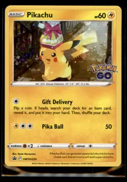 Pikachu SWSH: Sword & Shield Promo Cards Near Mint or Better - Image 1