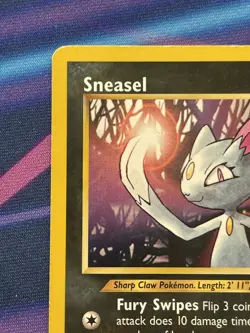 Pokemon Card Neo Genesis Sneasel 25/111 Rare Non Holo MP - Image 2