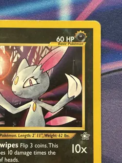 Pokemon Card Neo Genesis Sneasel 25/111 Rare Non Holo MP - Image 3
