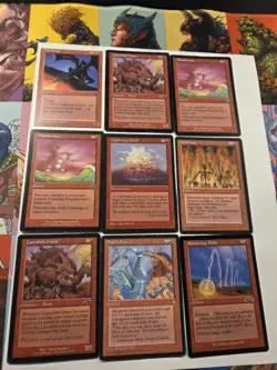 Magic the Gathering old school old Border Cards Red Ice Age alliances - Image 4