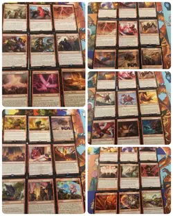 Magic The Gathering Mono Red Commander Card Lot Edge Of Eternities Final Fantasy - Image 1