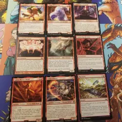 Magic The Gathering Mono Red Commander Card Lot Edge Of Eternities Final Fantasy - Image 2