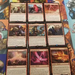 Magic The Gathering Mono Red Commander Card Lot Edge Of Eternities Final Fantasy - Image 4