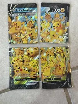 Pokemon Collection Lot Celebrations Promo Pikachu V Union 50 Cards Full Art - Image 2