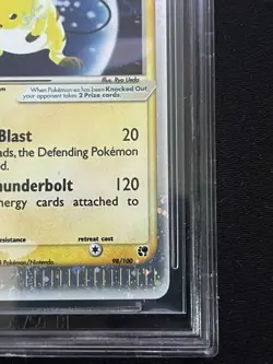 Pokemon card - RAICHU EX 98/100 - HOLO - Set Ex Sandstorm 2003 - ENG - Image 3