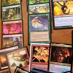 DRAGONS Commander Deck Magic Cards x100 = Vaevictis Asmadi the Dire EDH Fun Game - Image 5