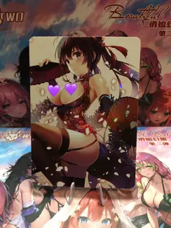 Dancer Waifu CCG Goddess Story Double Sided Anime Card Waifu Card Holo - Image 1