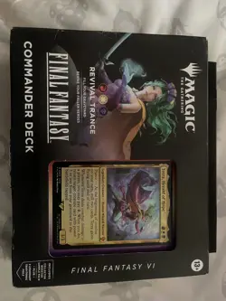 MTG Magic: The Gathering Final Fantasy VI Commander Deck Revival Trance - SEALED - Image 1
