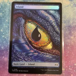Island (FOIL) x1 - MTG Tarkir: Dragonstorm TDM #288 - Image 1