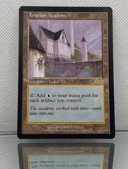 Tolarian Academy [Urza's Saga] - MTG Magic the Gathering - NM - Image 1