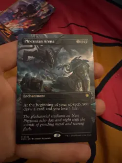 Phyrexian Arena (Borderless) Foundations Regular - Image 1