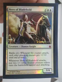 Hero of Bladehold Prerelease Promo Small Seller 💌 Fast Free Shipping! - Image 2