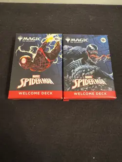 2025 MTG - Magic The Gathering x Spider-Man Complete Welcome Deck Set Of 2 - Image 1