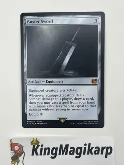 Buster Sword Final Fantasy Regular 0255 - Image 1