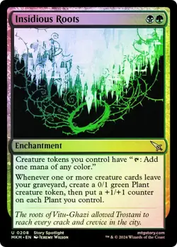 Insidious Roots (Foil) U Murders at Karlov Manor 208 NM - Image 1