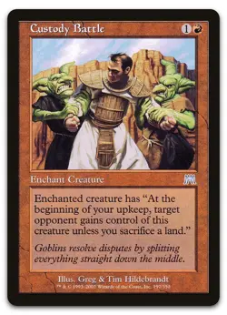 Custody Battle #197 (NM) Onslaught ONS Magic MTG - Image 1
